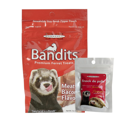 Snack Bacon Marshall Bandits Premium Ferret Treats