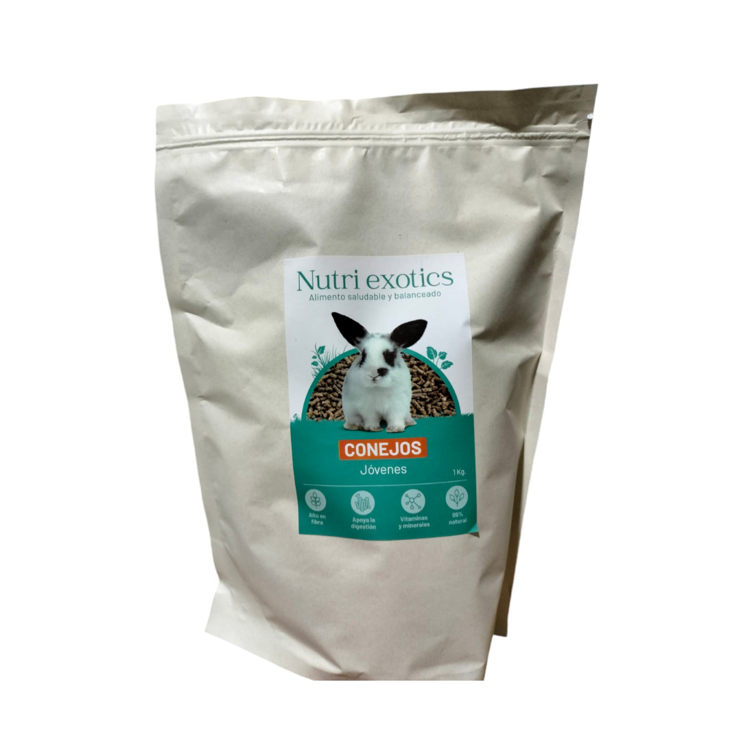 Concentrado Nutriexotics Conejos Jóvenes