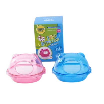 Baño para hamster carita